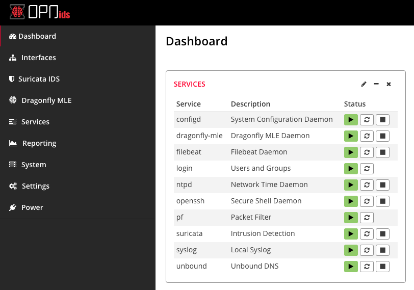 Services Widget